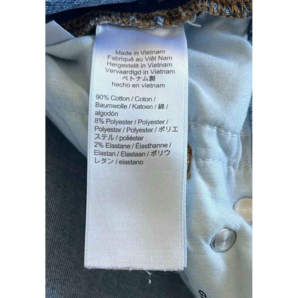 J. CREW DENIM Vintage Straight Jean with Bottom Slits - Women's SIZE 27 - Picture 5 of 10